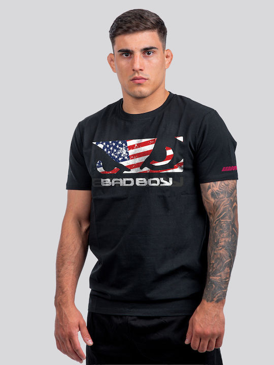 T-shirt Black/blue/red/white BB-000098-BBRW