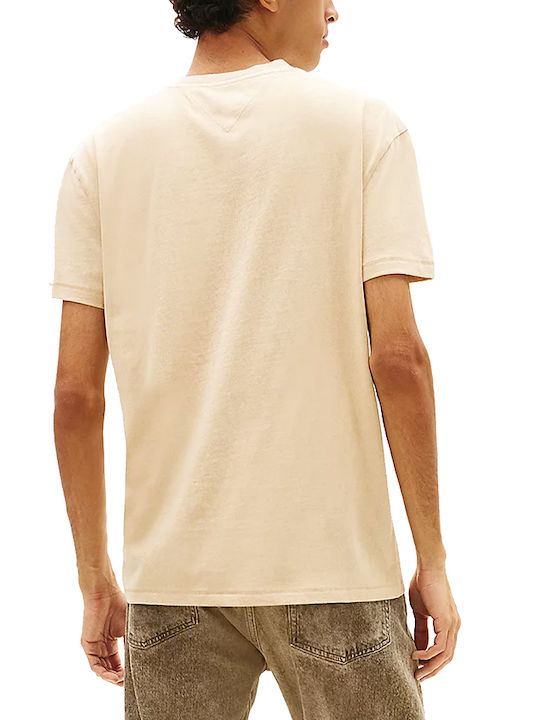 Tommy Hilfiger Flag T-shirt Μπεζ