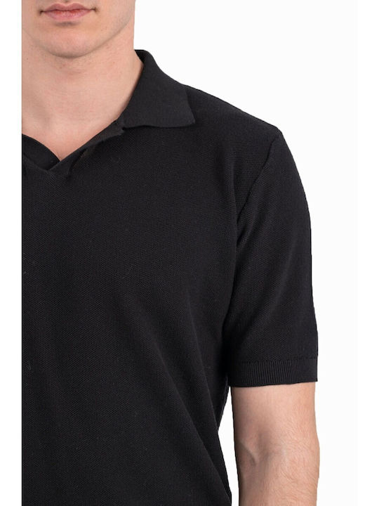Polo Μπλούζα Μαύρη