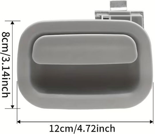Gray Cabinet Handle Volvo FHFMFH12FH16FM9FM10FM12