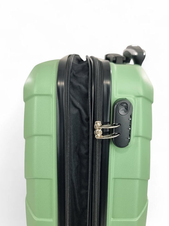 Greenwich Polo Club Hard Green Travel Suitcase with 4 Wheels