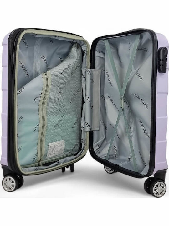 Greenwich Polo Club Hard Travel Suitcase Lila with 4 Wheels