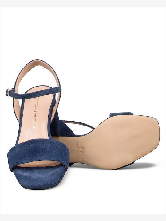 Sandale Elegante Damă Albastru Marin