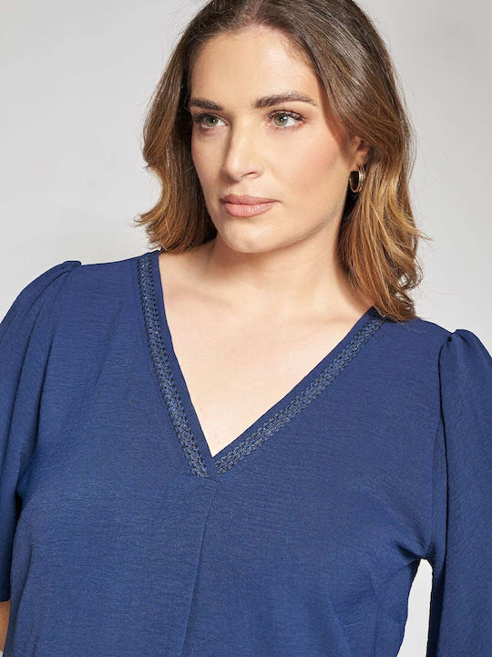 Rochii De Vară Pentru Femei Midi Rochie Din Piele Albastră