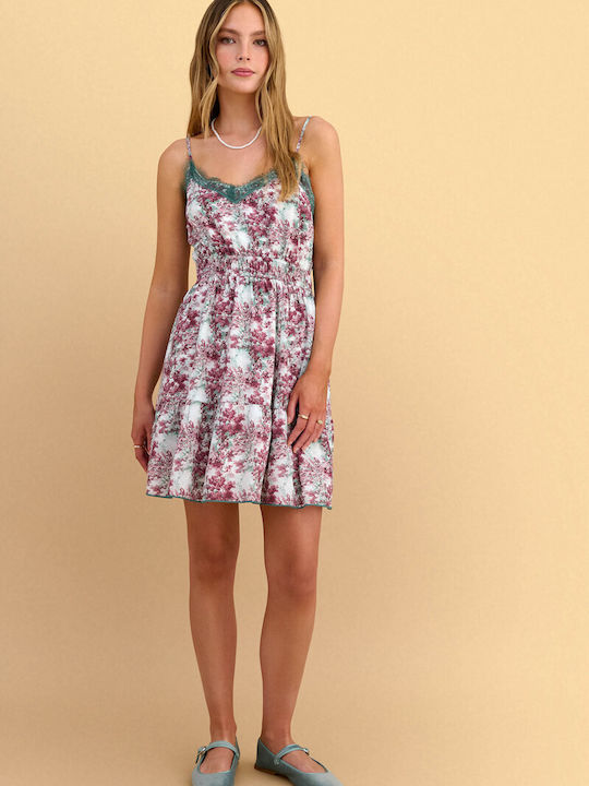 Καλοκαιρινό Mini Φόρεμα Floral