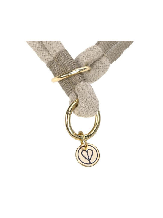 Palopa Geknüpftes Hundehalsband Mila Natural S