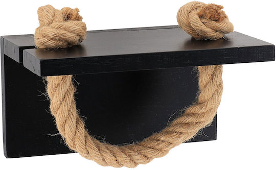 Papierhalter Hölzernes Schwarze