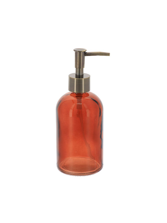 Dispenser Γυάλινο Πορτοκαλί 410ml