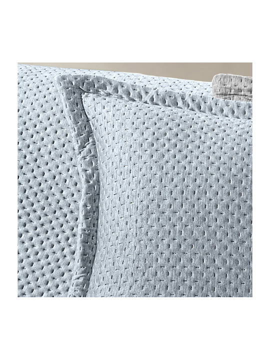Guy Laroche Cooling Zweisitzer-Sofa Überwurf Samtig 170x250cm Denim