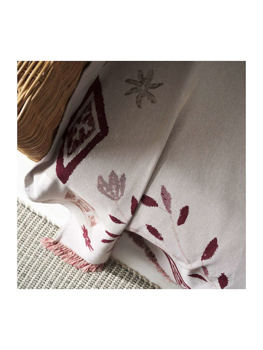 Gofis Home Ishara Armchair Throw 180x210cm Garden Green