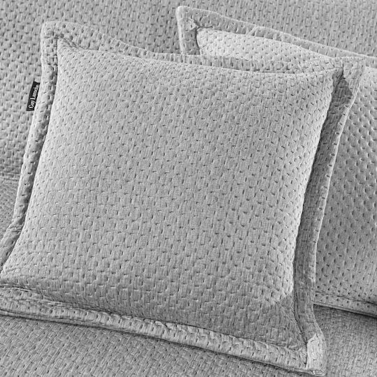 Guy Laroche Cooling Sofa Throw 2 Seater Suede 170x250cm Silver