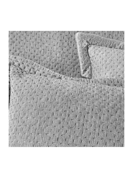 Guy Laroche Cooling Sofa Throw 2 Seater Suede 170x250cm Silver