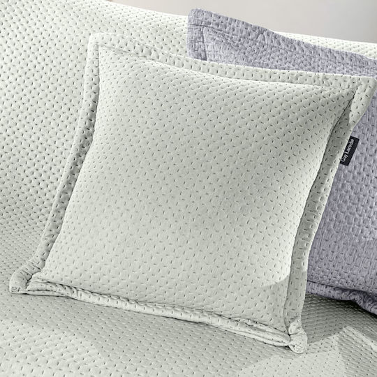 Guy Laroche Cooling Ριχτάρι Διθέσιου Καναπέ Βελουτέ 170x250εκ. Verde
