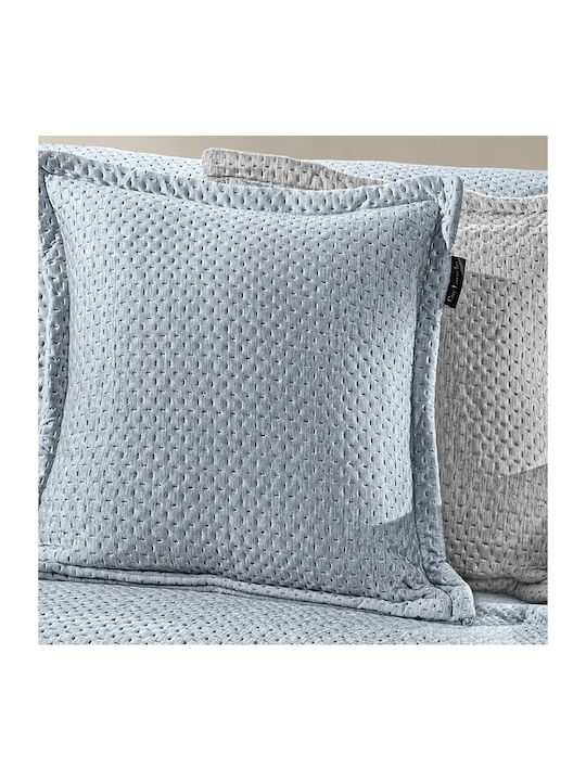 Guy Laroche Cooling Ριχτάρι Πολυθρόνας Βελουτέ 170x150εκ. Denim