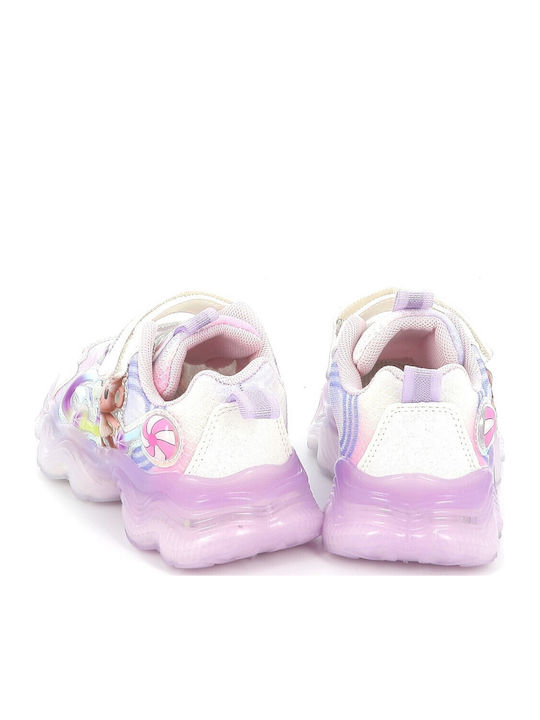 Bio Παιδικά Sneakers με Φωτάκια Πολύχρωμα