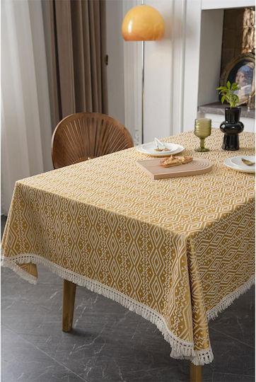 FRIPIA Gold Tablecloth 140x140cm