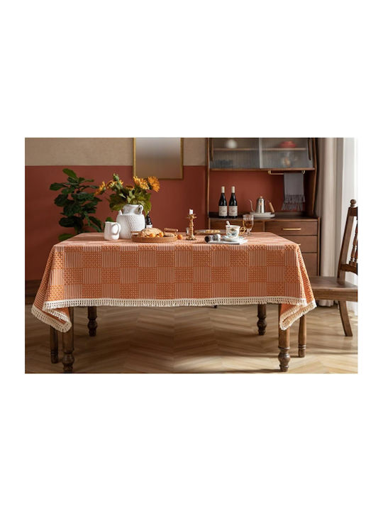 FRIPIA Orange Tablecloth 140x250cm