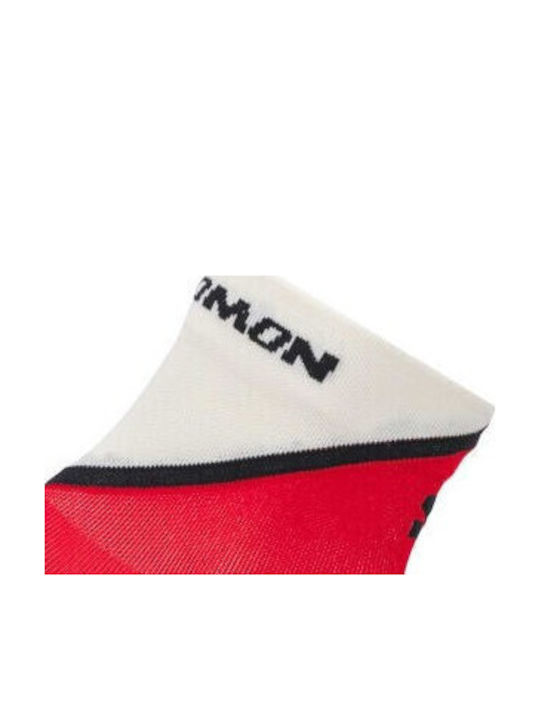 Salomon Pulse Running Κάλτσες Κόκκινες 1 Ζεύγος