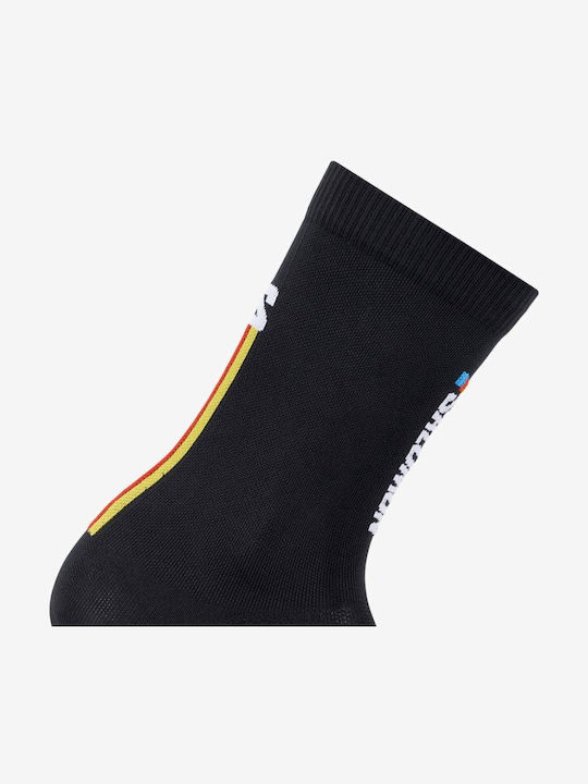Salomon Pulse Race Flag Running Κάλτσες Μαύρες 1 Ζεύγος