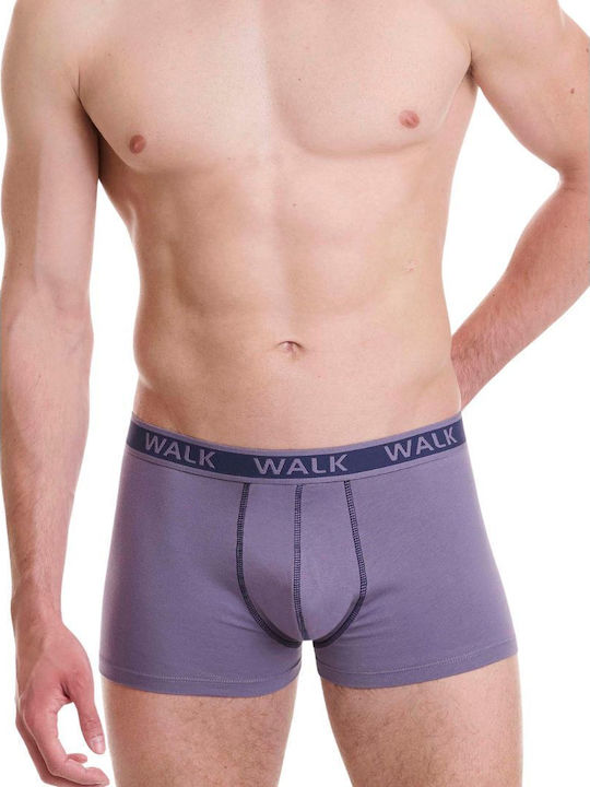 Herren Boxershorts Lila 2er Pack