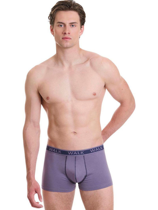 Herren Boxershorts Lila 2er Pack