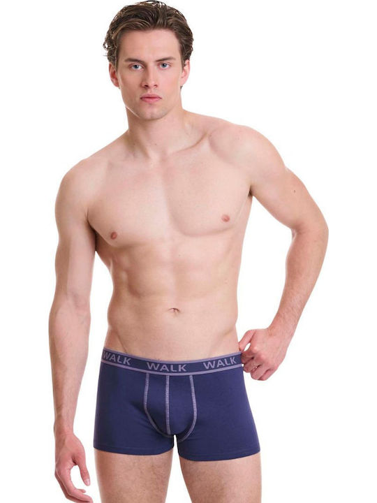 Herren Boxershorts Lila 2er Pack