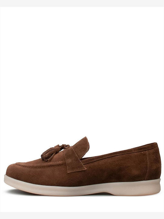Women's Loafers in Brown Colour
