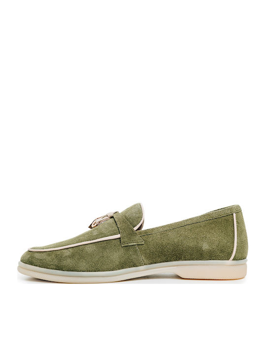 Damen Faulenzer in Khaki Farbe