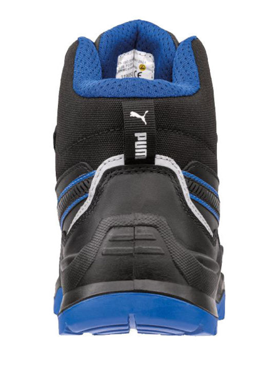 PUMA Krypton Mid Ботуши Безопасност Сини S3S с Сертификат P ESD FO SR