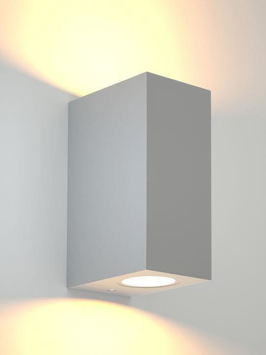 Inlight Wall-Mounted Outdoor Spot Light GU10 IP54 9x7x14.7εκ.