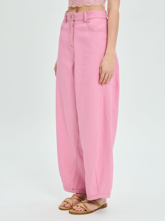 Women's Jean Pants Pink