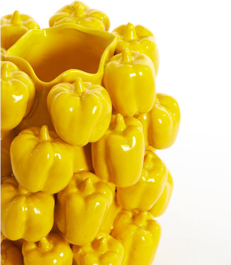 Bell Pepper Decorative Vase 23.5cm X 23cm Light & Living Lv-5879060