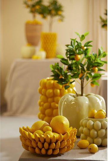 Lemon Dekorative Vase Φ23,5cm x 33cm Light & Living Lv-5845162