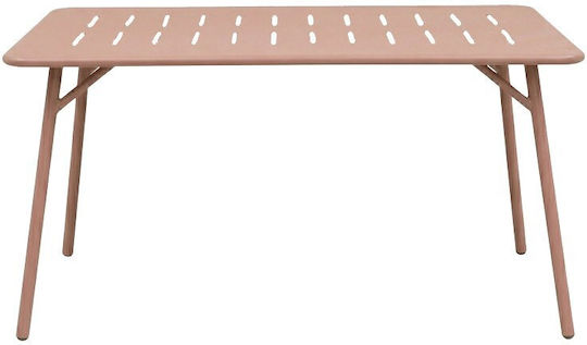 Moraja Table 140x80x72 Terracotta