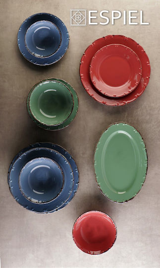Espiel Liana Съд За Сервиране Кръгла Розова 6 Бройки
