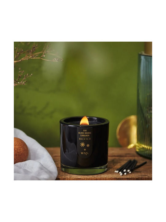 Blood Orange & Cinnamon Herbal Candle 350gr Big Amber Wxy