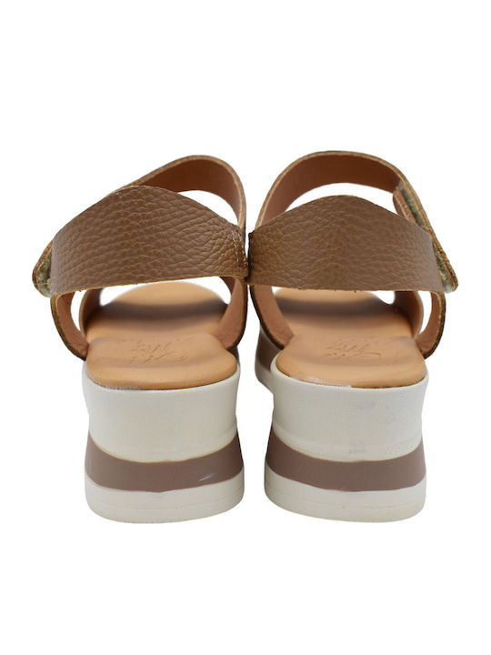 Summer Women's Platforms Brown 49374 4225 OMS 5974 Taupe