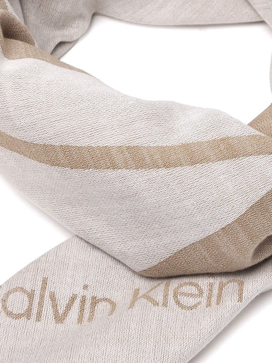 Calvin Klein Fular De Damă Alb