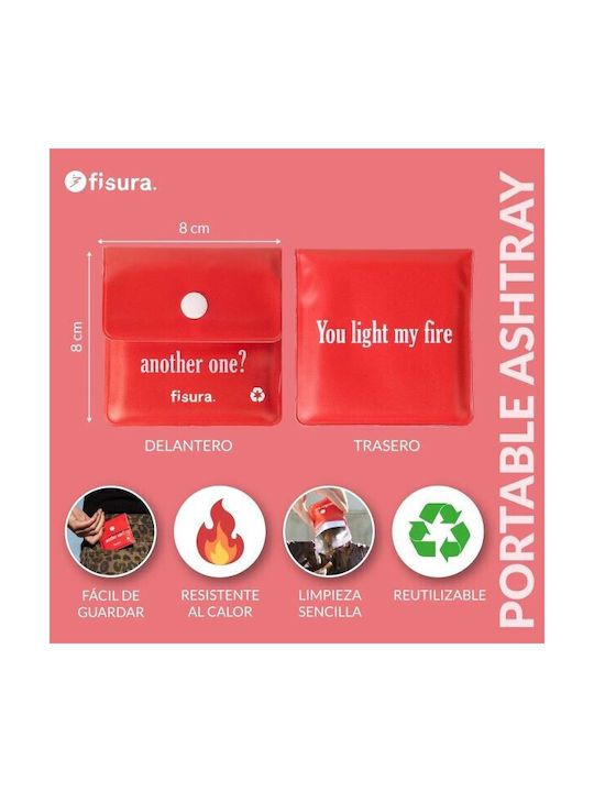 Fisura Τασάκι Ashtray Portable Has2510628 You Light My Fire-another One