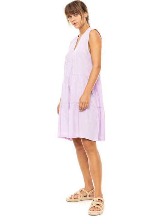 Pink Label Γυναικείο Καφτάνι Παραλίας Μπλε