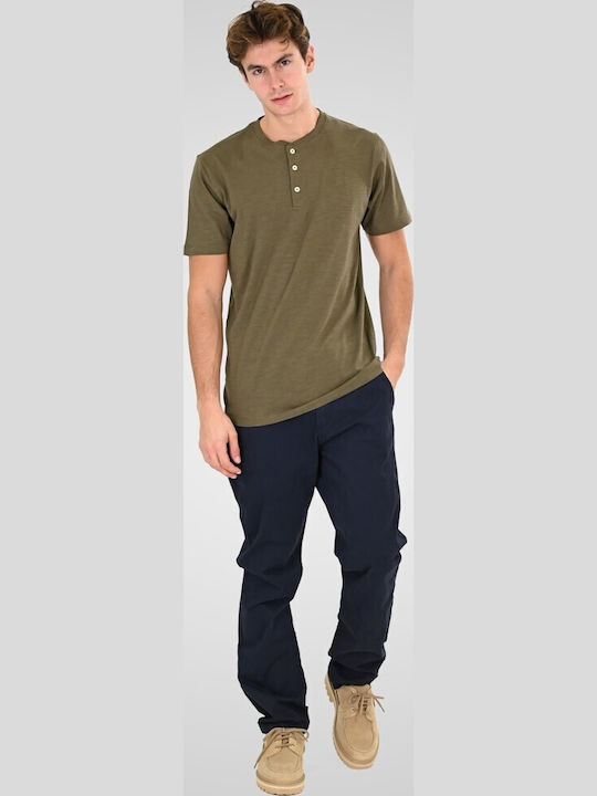 Chino Trousers in Regular Fit Blue