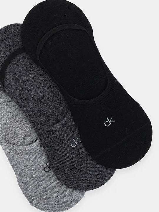 Calvin Klein Ανδρικές Κάλτσες Γκρι 3Pack