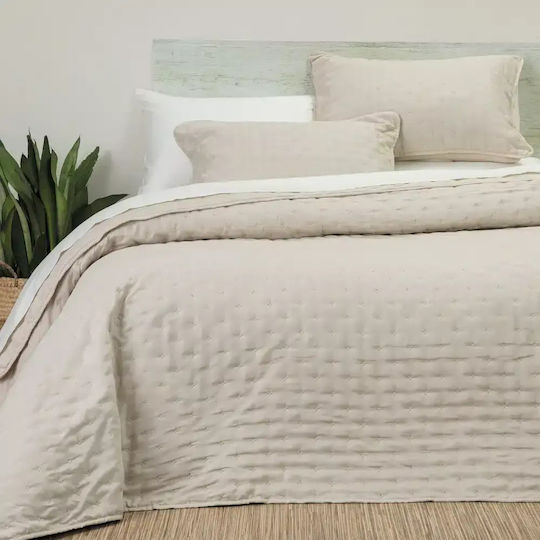 Borea Set Coverlet Double from Polyester Mint 220x240cm