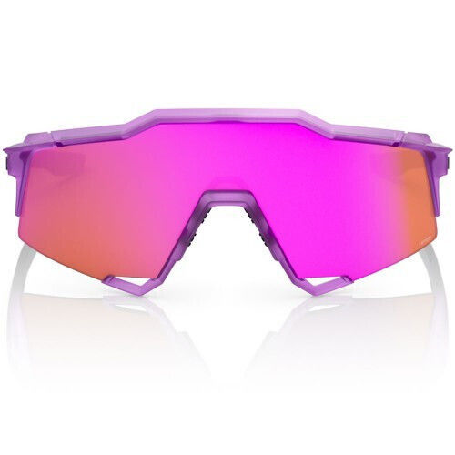 100% Cycling Glasses Speedcraft with Pink Frame and Mirror Photochromic Lenses