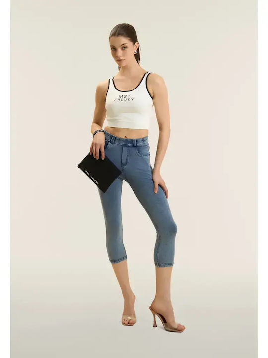 Women's White Sports Bra