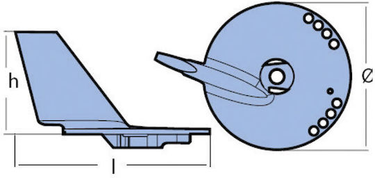 Anoden Tab Trim Suzuki Df60 – Df70