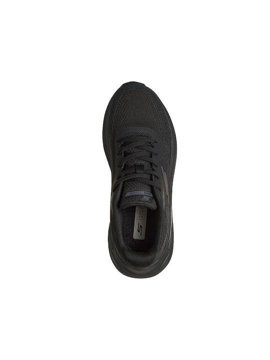 Skechers Mesh Lace Up Pantofi Sport De Alergare Pentru Femei Negri