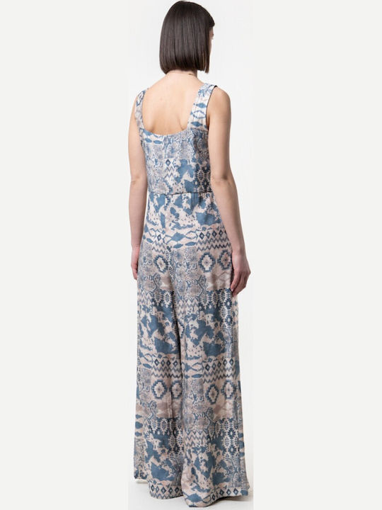 Women’s Light Blue One-piece Jumpsuit