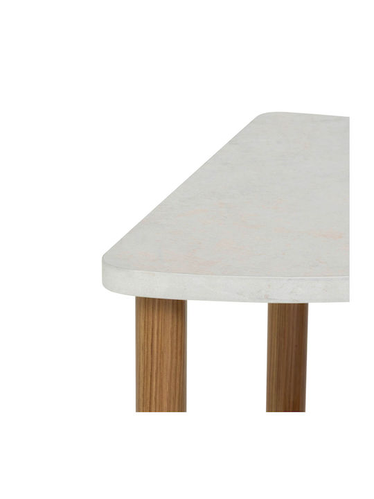Corner Bookcase Come Beige 34x34x76.5cm