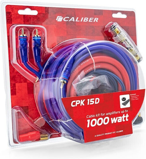 Caliber Cpk15d Kit Cablu Mașină 15mm – 1000 Watt